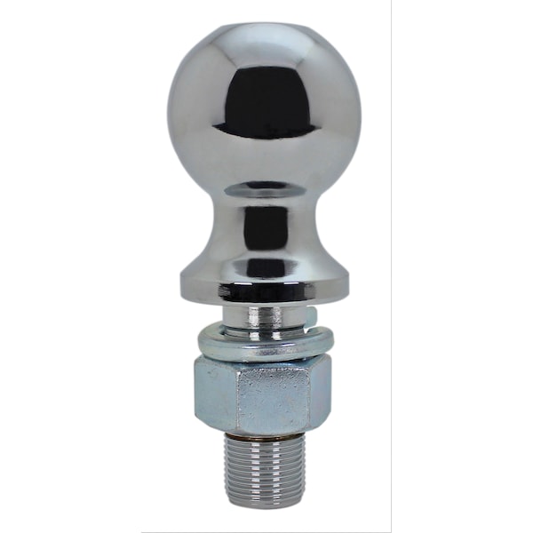 Quick Products Quick Products QP-HB3014B 2-5/16" Chrome Hitch Ball - 1" Diameter x 2-1/2" Long Shank - 6,000 lbs. QP-HB3014B - main